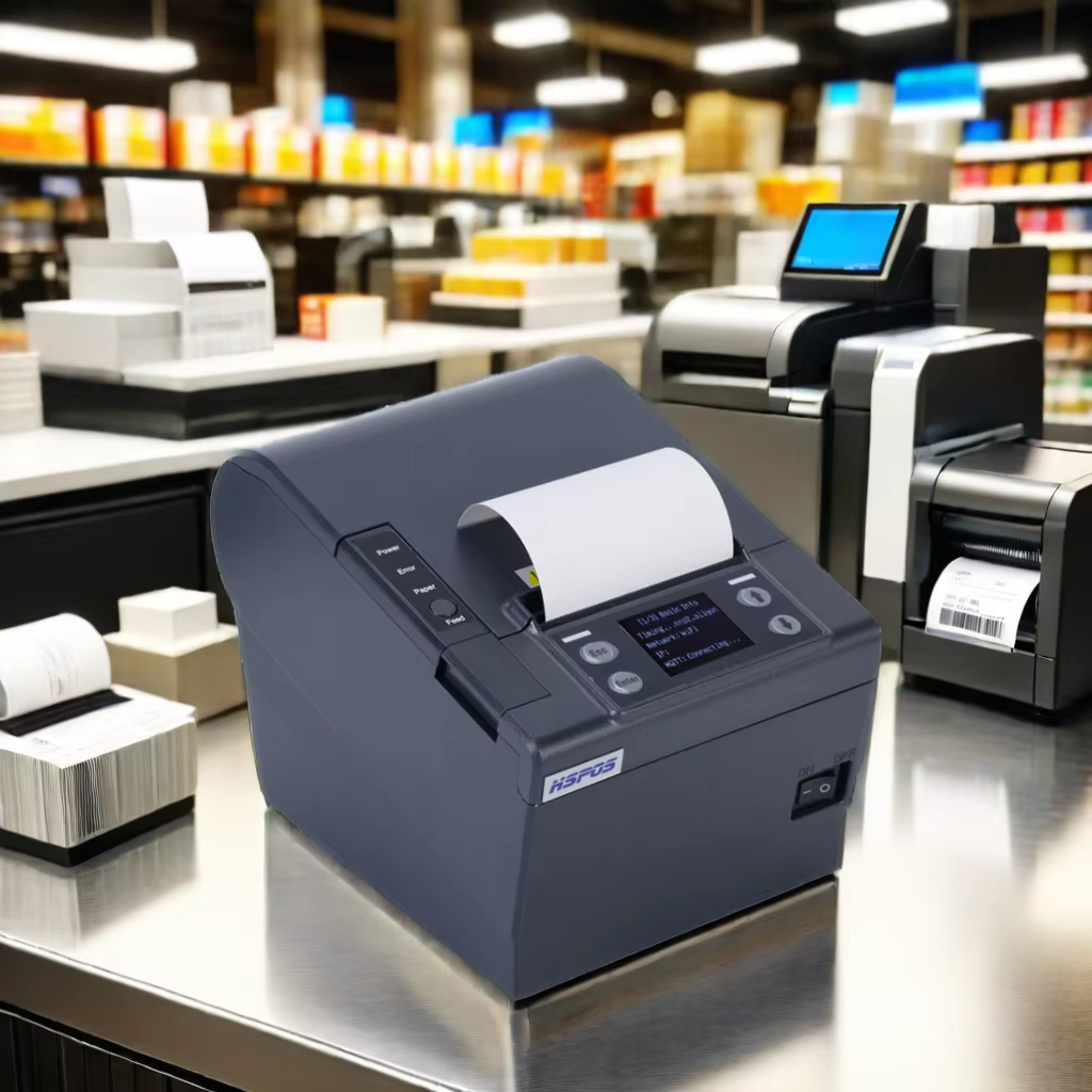 Can the HS-830 thermal printer print directly via a cloud connection? Is a computer required?
