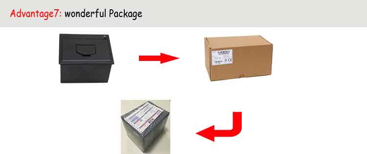 HS-QR24 Small thermal receipt printer