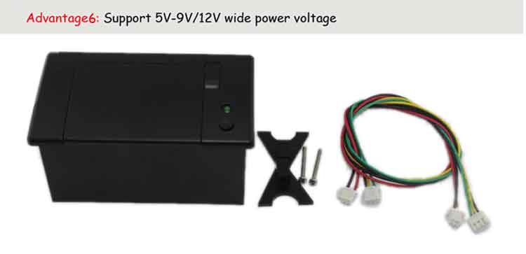 HS-QR71 Small Panel Thermal Printer！Gas station self-service equipment!