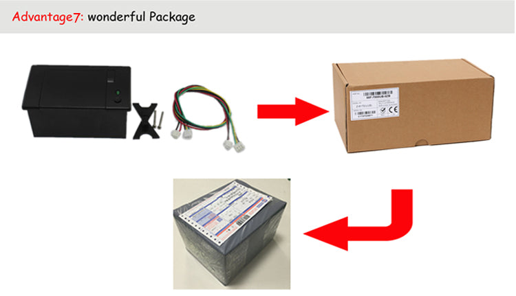 HS-QR24 Small thermal receipt printer